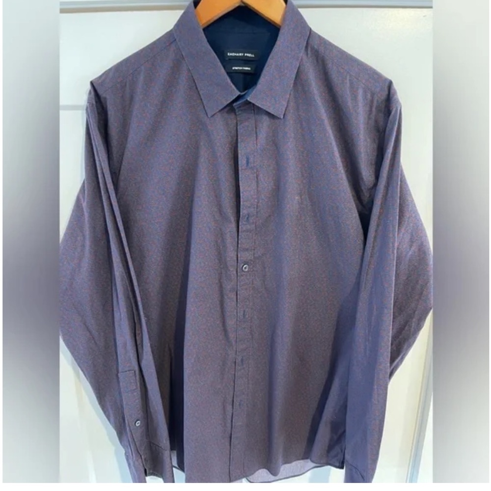 Zachary Prell - XL - Long Sleeve Casual Dress Shirt